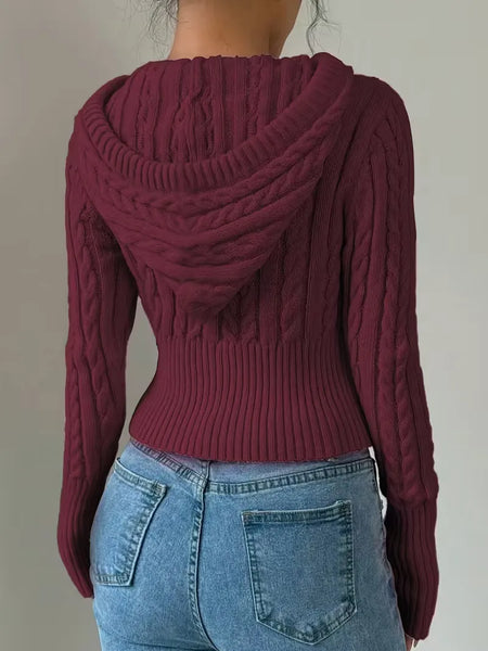 Women's Full Zip Hooded Sweatshirt
