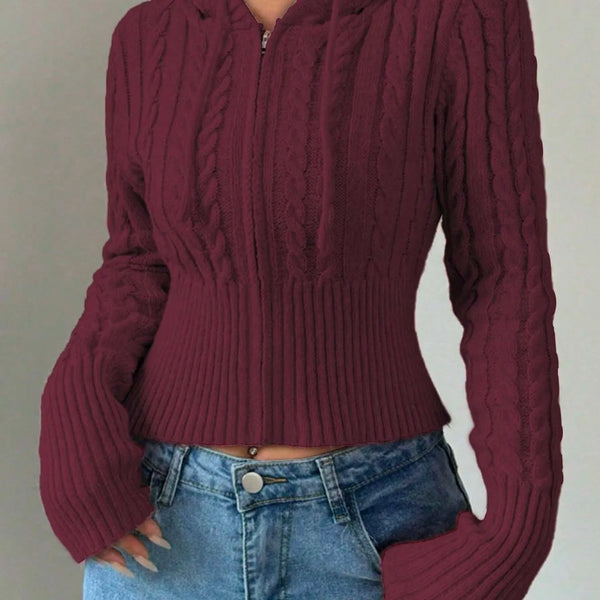 Women's Full Zip Hooded Sweatshirt