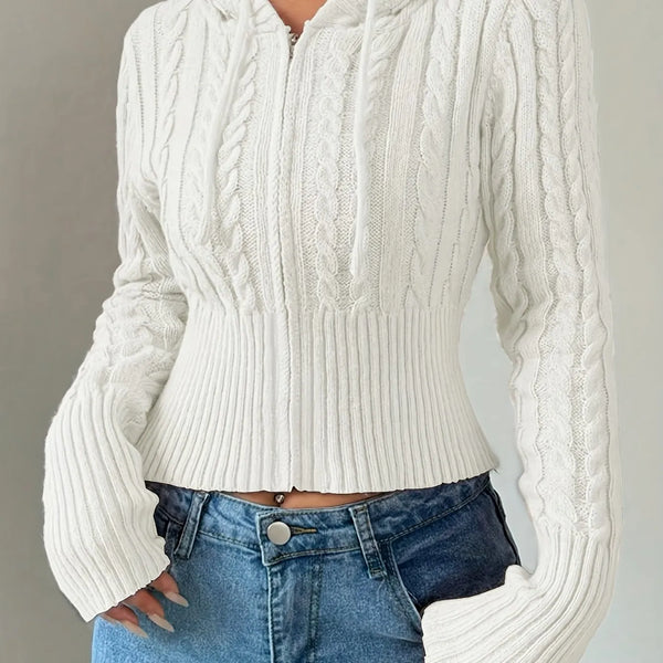 Women's Full Zip Hooded Sweatshirt