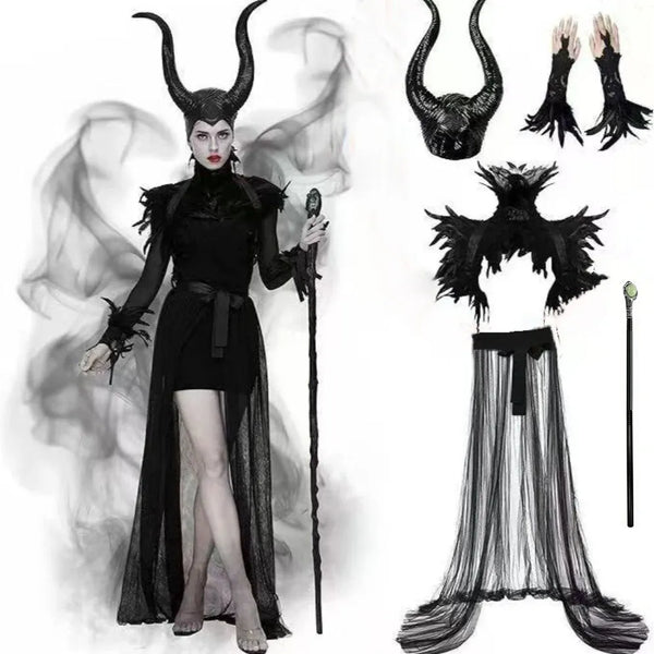 Women's Maleficent Halloween Costume