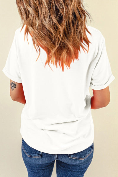 Women's Mardi Gras and Margaritas Graphic Tee - Premium Cotton-Blend T-Shirt with practical styling and dependable silhouette control.