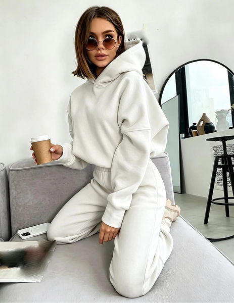 Women's Oversized Hooded Loungewear Set