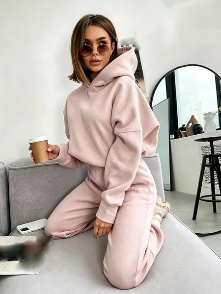 Women's Oversized Hooded Loungewear Set