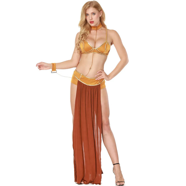 Women's Princess Leia Cosplay Costume