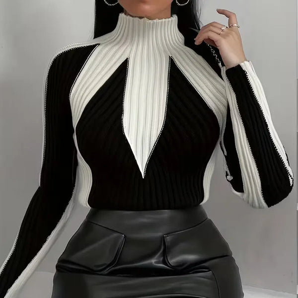 Women's Pullover Long Sleeve Sweater