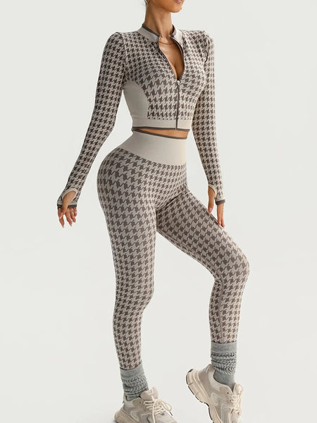 Women's Seamless Yoga Outfit Set