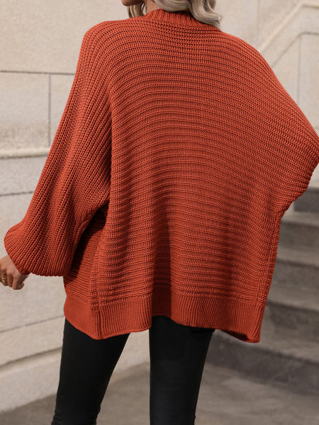 Women's V-Neck Button Cardigan