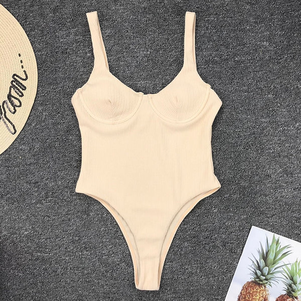 One Piece Corduroy Swimsuit swimsuit 31.00 Fashion Play