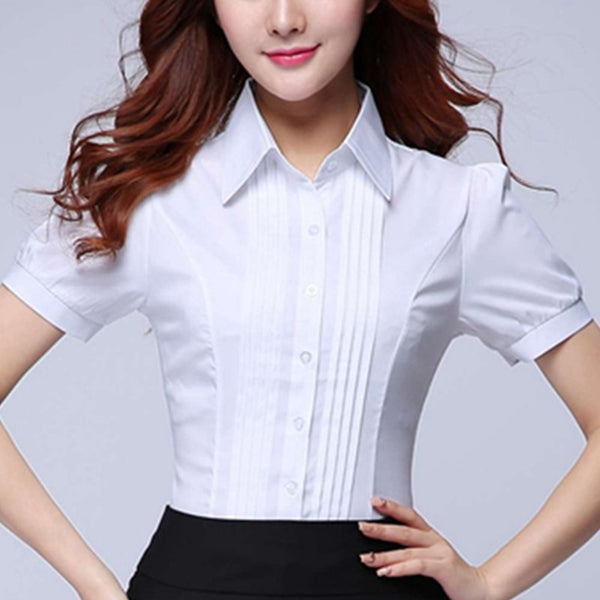 Stylish Short Sleeve Dress Shirt