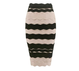 Designer Stripes Skirt