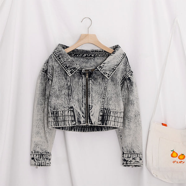 Stone Wash Jean Jacket