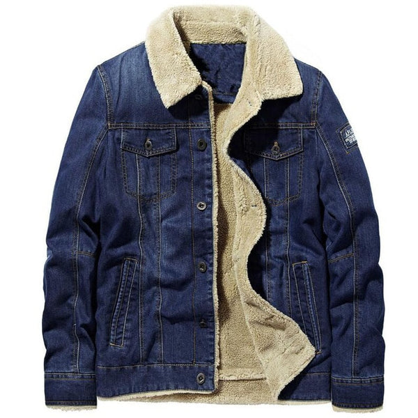 Denim Fleece Jacket  59.00 Fashion Play