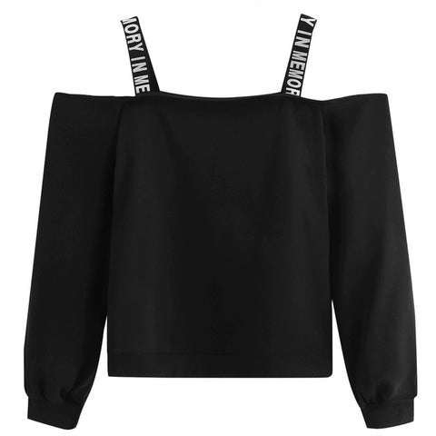 Letter Strapped Sweater  22.00 Fashion Play