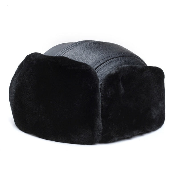 Genuine Leather Bomber Hat  38.00 Fashion Play