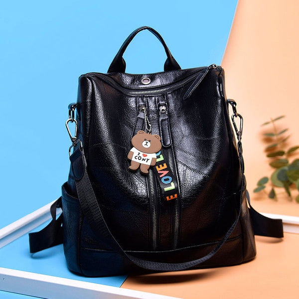Leather Backpack  38.00 Fashion Play