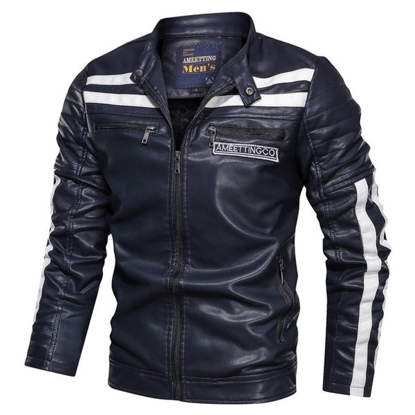 Motor Bike Leather Jacket  47.00 Fashion Play