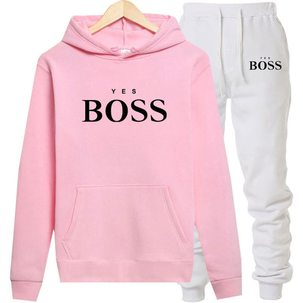Boss Hoodie Set  35.00 Fashion Play