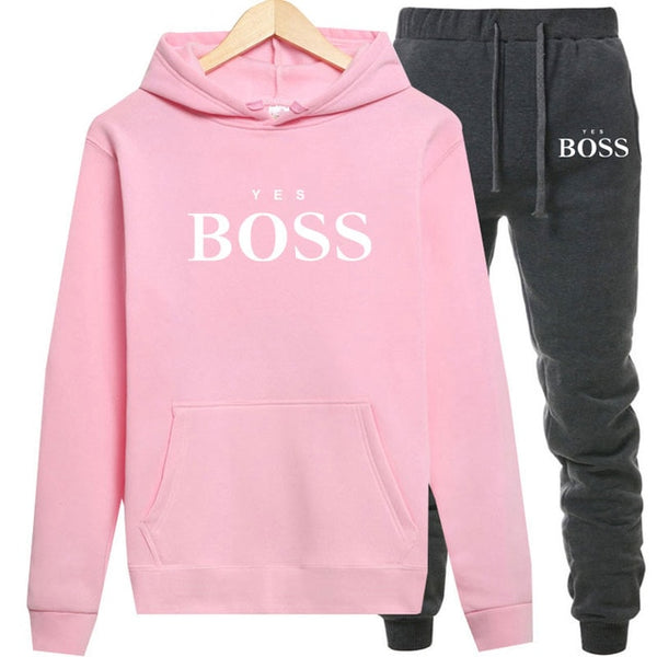 Boss Hoodie Set  35.00 Fashion Play