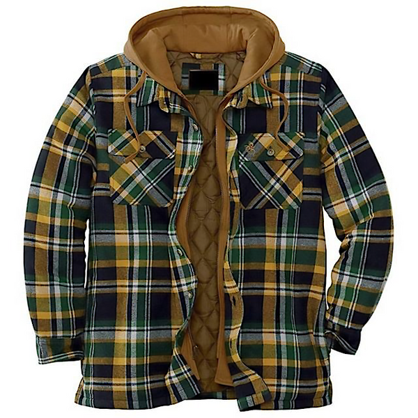 Plaid Hoodie  45.00 Fashion Play