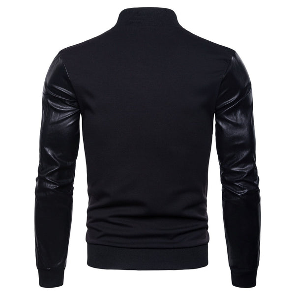 Leather Sleeve Jacket  39.00 Fashion Play