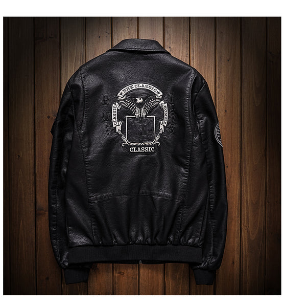 Motor Leather Jacket Jacket 75.00 Fashion Play