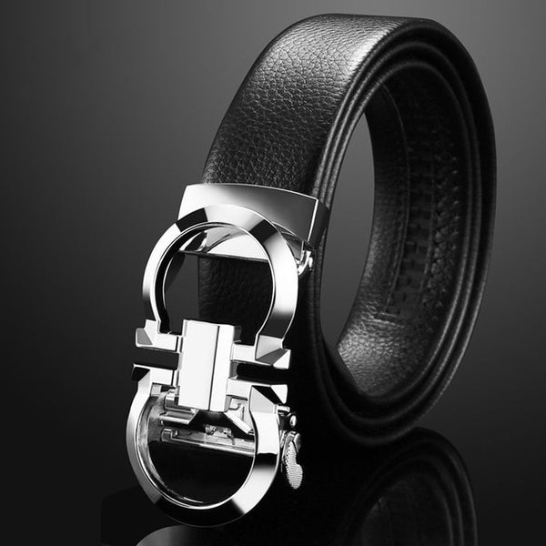 Auto Buckle Genuine Leather Belt belt 35.00 Fashion Play